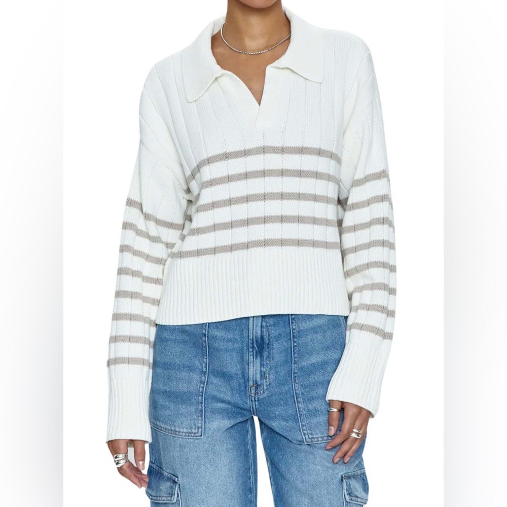 NWT Pistola Arlo Polo Sweater